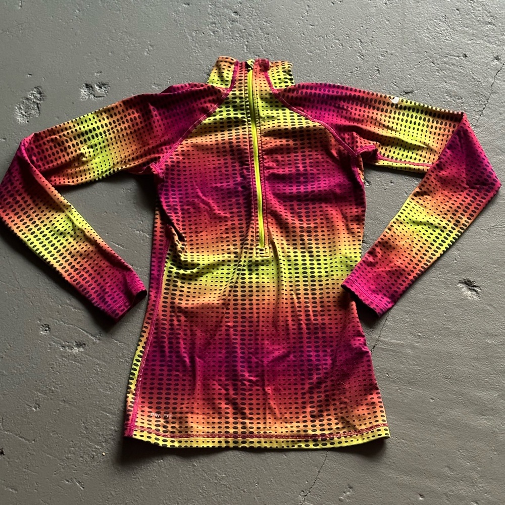 NIKE PRO - zip up long sleeve